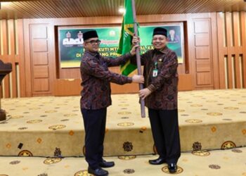 Plt Sekda Aceh Lepas Kafilah MTQN ke-31: Tampil Optimal dan Jaga Nama Baik Daerah