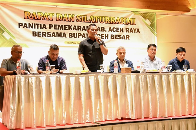 Bupati Aceh Besar Dukung Penuh Pemekaran Aceh Raya, Panitia Diminta Bersiap