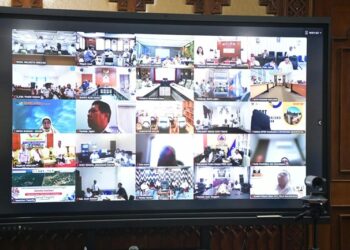 Dek Fadh Ikuti Rakor Perkembangan Rehabilitasi dan Rekonstruksi Pascabencana Sumatera