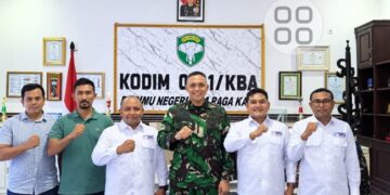 SMSI Aceh Besar Audiensi dengan Dandim 0101/KBA, Siap Perkuat Sinergi dan Sebarluaskan Informasi Positif