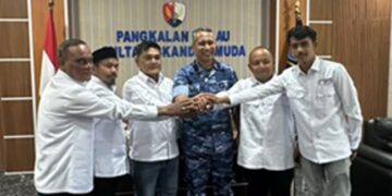 SMSI Aceh Besar Audiensi dengan Danlanud SIM, Perkuat Sinergi dan Kolaborasi