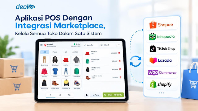 Aplikasi POS dengan Integrasi Marketplace, Kelola Semua Toko Dalam Satu Sistem