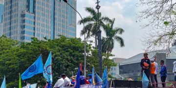 Demo di Thamrin. FOTO/Net.