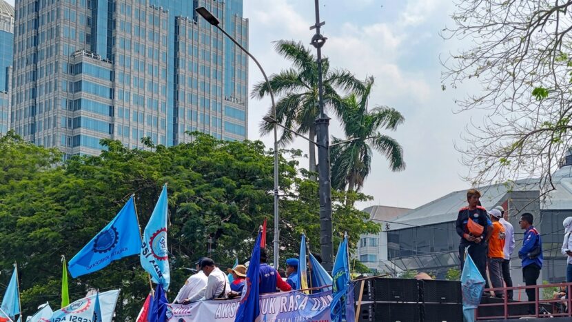 Demo di Thamrin. FOTO/Net.