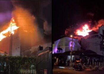 Detik-Detik Kebakaran Hamzah Batik Malioboro di Yogyakarta, Sempat Terdengar Letupan