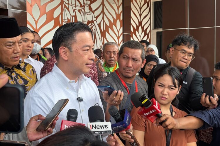 Mantan Mendag Tom Lembong. FOTO/iNews/Jonathan Simanjuntak.