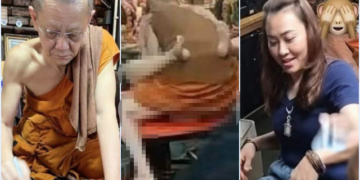 Skandal Biksu Thailand dan Asistennya Terbongkar, Video Asusila di Atas Meja Makan Viral