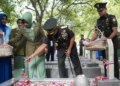 Pangdam IM Pimpin Ziarah Nasional HUT ke-81 TNI di Taman Makam Pahlawan Banda Aceh