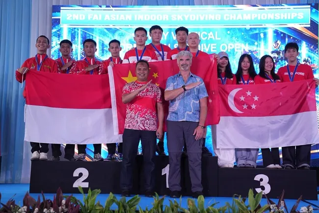 Atlet Terjun Payung Polri Sumbang Tiga Medali di 2nd FAI Asian Indoor Skydiving Championships 2026