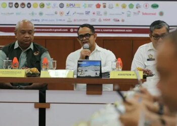 Plt Sekda Taufik Dorong Percepatan Rehabilitasi dan Rekonstruksi Pascabencana di Aceh
