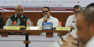 Plt Sekda Taufik Dorong Percepatan Rehabilitasi dan Rekonstruksi Pascabencana di Aceh