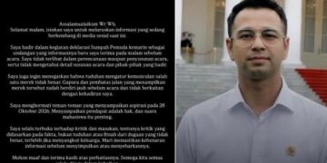 Utusan Khusus Presiden Bidang Pembinaan Generasi Muda dan Pekerja Seni sekaligus selebritas Tanah Air, Raffi Ahmad. FOTO/Net.