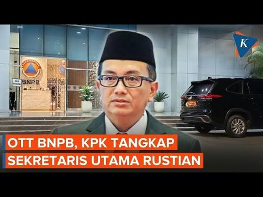 Terjaring OTT KPK, Sestama BNPB Rustian Punya Harta Rp 3,5 Miliar, Didominasi Tanah dan Bangunan