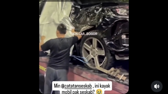 Rumor Mobil Dinas Seskab Teddy Ringsek di Bogor, Istana Belum Bersuara