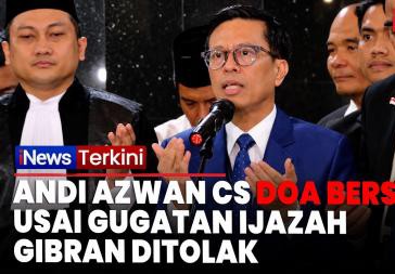 Gugatan Ijazah Gibran Tak Diterima MK, Andi Azwan Cs Langsung Doa Bersama