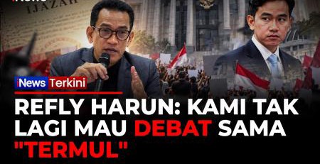 Sebut Tak Substantif, Refly Harun Enggan Buang Energi Debat dengan "Termul" Soal Ijazah Gibran