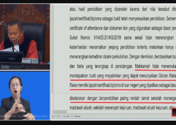MK Tak Temukan Bukti Ijazah Gibran, Tapi Tidak Bisa Mendiskualifikasinya dari Kursi Wapres