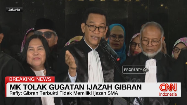 Refly Harun Gembira: Terbuka Peluang Gibran Dimakzulkan Sesuai Mekanisme UUD 1945