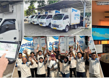 AntarEs Perkuat Layanan Sewa Mobil Pendingin dengan Monitoring End-to-End