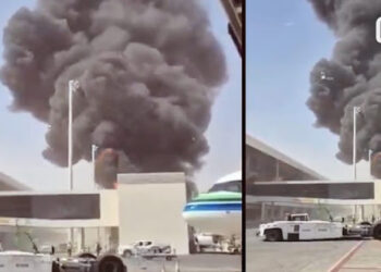 Houthi Serang Arab Saudi: Pesawat Saudia Terbakar di Bandara Riyadh