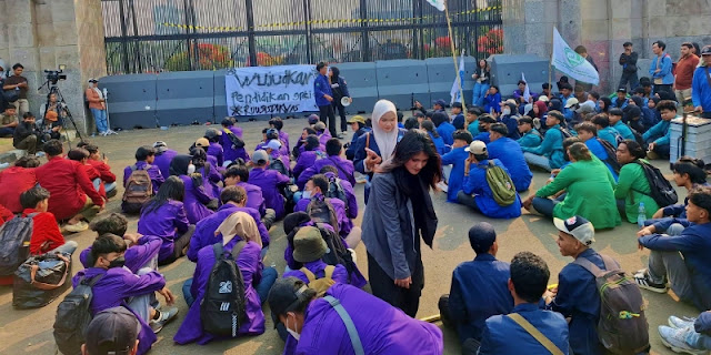 Geruduk Gedung DPR, Ini 4 Tuntutan BEM SI