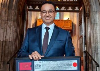 Anies Baswedan Terima Freedom of the City of London: Merdeka!