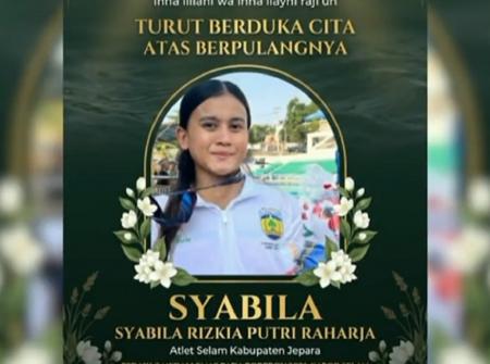 Atlet selam laut andalan Kabupaten Jepara, Syabilla Rizkia Putri Rahaja, meninggal dunia setelah mengalami insiden tenggelam saat berlaga di perairan Awan Costa, Kecamatan Semarang Barat, Kota Semarang, Minggu (25/10/2026). FOTO/Net.