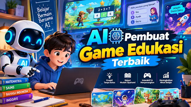 Rekomendasi AI Pembuat Game Edukasi Terbaik Mudah Digunakan Versi IDN Gaming
