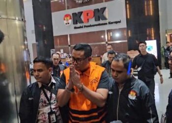 Breaking News: Bupati Klaten Hamenang Wajar Ismoyo Ditahan KPK, Pakai Rompi Oranye