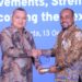 Direktur Utama Bank Aceh, Fadhil Ilyas menerima apresiasi dari International Labour Organization (ILO) atas kemitraan dan kontribusi Bank Aceh Syariah dalam Proyek Promise II Impact periode 2023–2026. Apresiasi tersebut diserahkan oleh Project Manager of PROMISE II IMPACT International Labour Organization, Djauhari Sitorus dalam kegiatan Penutupan Promise II Impact Fase II dan Peluncuran Promise Impact Fase III di Pullman Jakarta Indonesia Thamrin CBD, Jakarta, Selasa (13/10/2026) kemarin. FOTO/Dok. BAS untuk HAI.