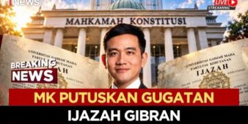MK Tolak Diskualifikasi Gibran, Hakim Soroti Tak Ada Dokumen Penyetaraan Ijazah SMA