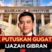 MK Tolak Diskualifikasi Gibran, Hakim Soroti Tak Ada Dokumen Penyetaraan Ijazah SMA
