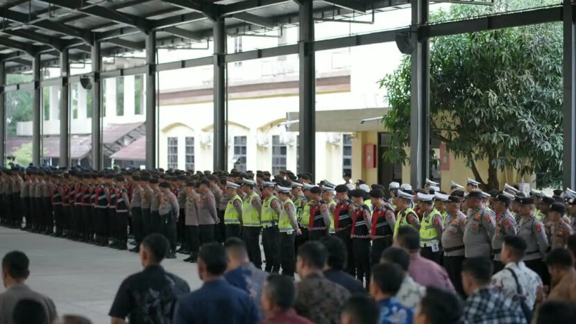 1.820 Personel Gabungan TNI-Polri Amankan Mudzakarah Internasional Ulama Tauhid Sufi