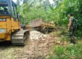 Satgas TMMD Kodim 0108/Agara Kebut Penimbunan Jalan Penghubung Antardesa