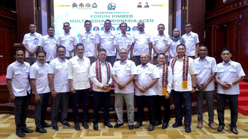 Resmi Dilantik, Forum Pimred Multimedia Indonesia Aceh Siap Perkuat Kolaborasi