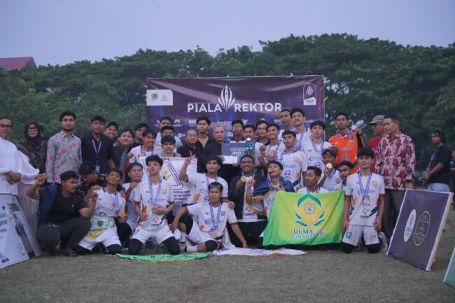 Satu FC Juara Piala Rektor UIN Ar-Raniry 2026, Habib Cetak Gol Penalti di Akhir Laga