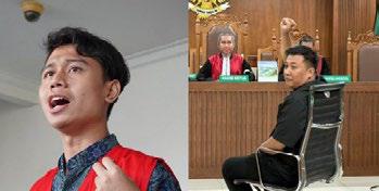 Aktivis Khariq Anhar dan Wawan Hermawan. FOTO/X/@lbhjakarta