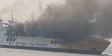Situasi Terkini KMP Batu Mandi Terbakar di Pelabuhan Merak, Jumlah Korban Masih Didata