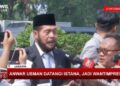 Pelantikan Wantimpres: Eks Ketua MK Anwar Usman Tiba di Istana, Dikontak Raffi Ahmad