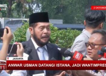 Pelantikan Wantimpres: Eks Ketua MK Anwar Usman Tiba di Istana, Dikontak Raffi Ahmad