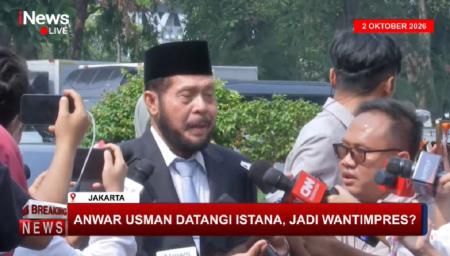 Pelantikan Wantimpres: Eks Ketua MK Anwar Usman Tiba di Istana, Dikontak Raffi Ahmad