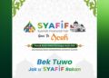 Event Syariah Financial Fair (SYAFIF). Flyer by BAS.
