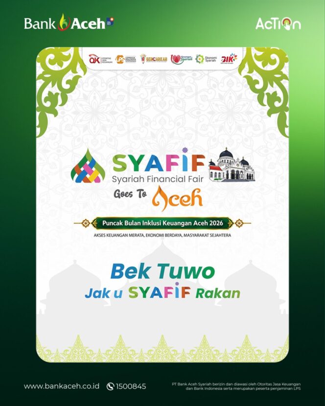Event Syariah Financial Fair (SYAFIF). Flyer by BAS.