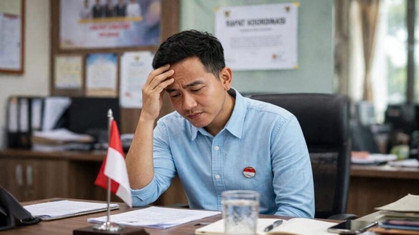 Wakil Presiden Republik Indonesia, Gibran Rakabuming Raka. FOTO/AI for HAI.