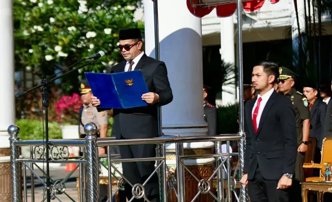 Upacara Hari Kesaktian Pancasila, Plt Sekda Aceh Ingatkan Penerapan Nilai Pancasila dalam Pelayanan
