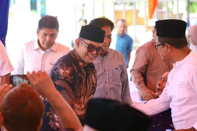 Plt Sekda Taufik Hadiri Peringatan Maulid Nabi di Kantor PWI Aceh