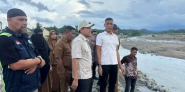 Wagub Dek Fadh Tinjau Sejumlah Infrastruktur dan Kondisi Sungai di Bireuen-Aceh Utara