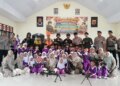 TK RA Miftahul Jannah Kenalkan Dunia Brimob Lewat Outing Class di Mako Batalyon B Pelopor