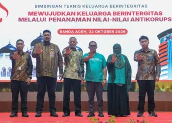 Pj Sekda Aceh dan Seluruh Kepala SKPA Ikuti Bimtek Keluarga Berintegritas KPK