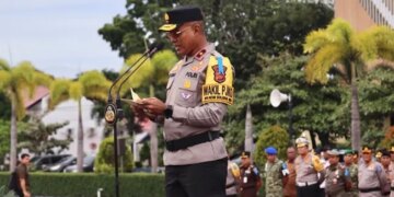 Wakapolda Aceh Pimpin Apel Gelar Pasukan Operasi Patuh Seulawah 2026